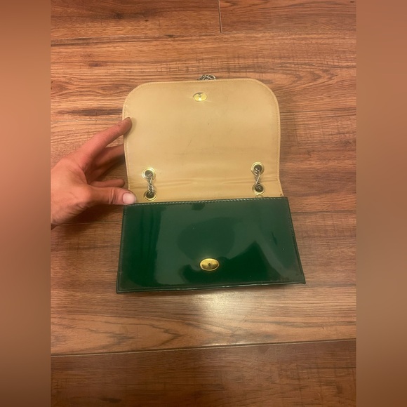 Vintage Elegant Green Chain Strap Women's Bag - Picture 3 of 9
